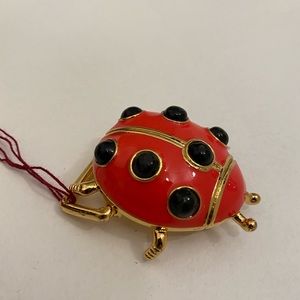 J Crew Lady Bug Belt Buckle. New With Tag.